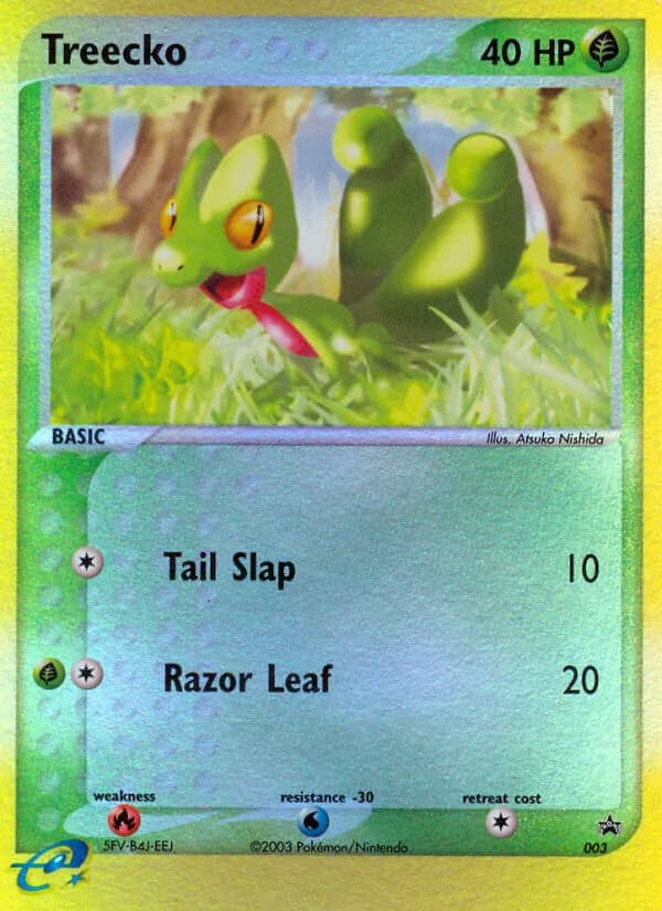 Treecko — изображение карты