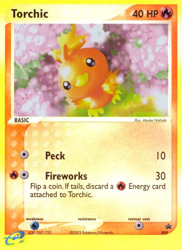 Torchic — изображение карты