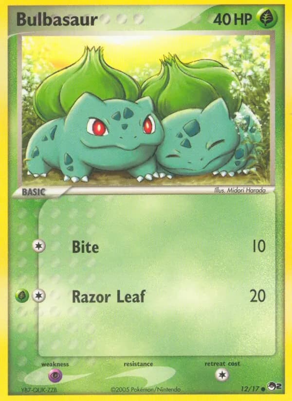 Bulbasaur — изображение карты