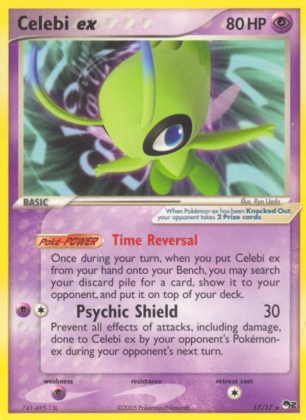 Celebi ex — изображение карты