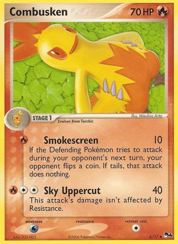 Combusken — изображение карты