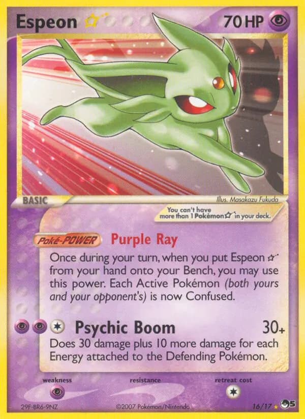 Espeon ★ — изображение карты