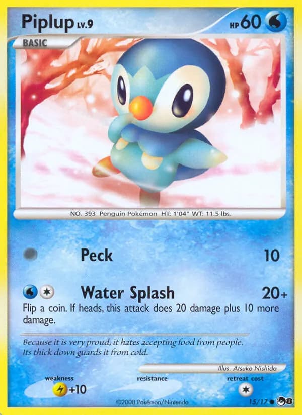 Piplup — изображение карты