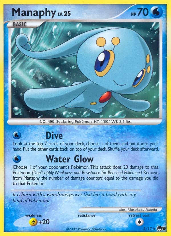 Manaphy — изображение карты