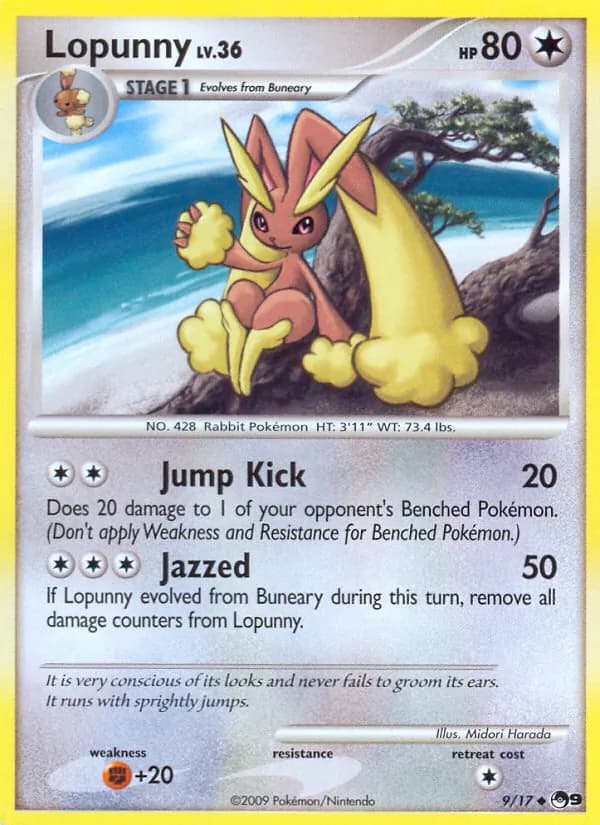 Lopunny — изображение карты