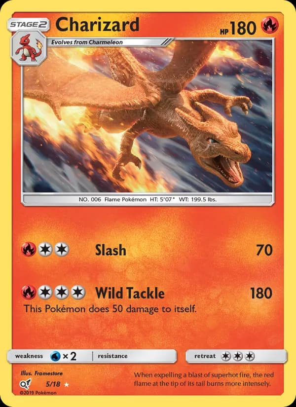 Charizard — изображение карты