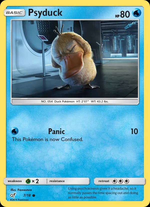 Psyduck — изображение карты