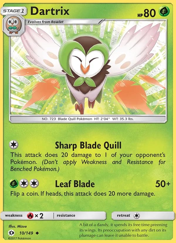 Dartrix — изображение карты
