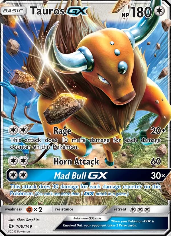 Tauros GX — изображение карты
