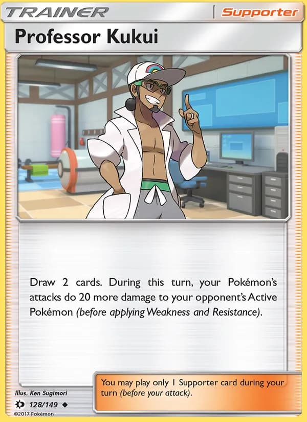 Professor Kukui — изображение карты