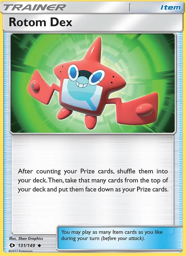 Rotom Dex — изображение карты