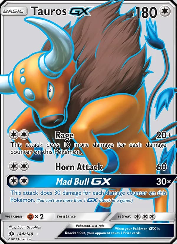 Tauros GX — изображение карты