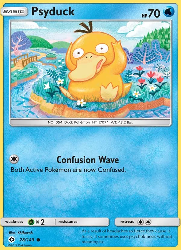Psyduck — изображение карты
