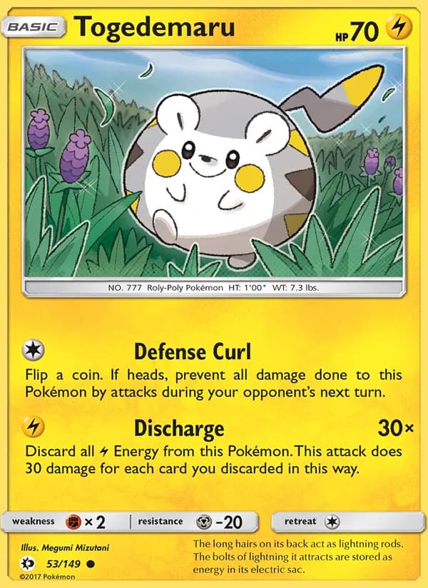 Togedemaru — изображение карты