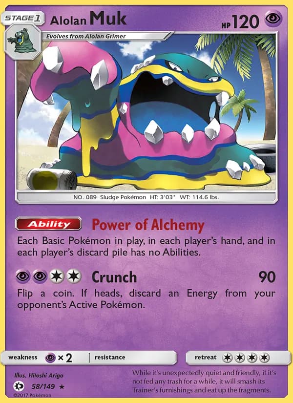 Alolan Muk — изображение карты