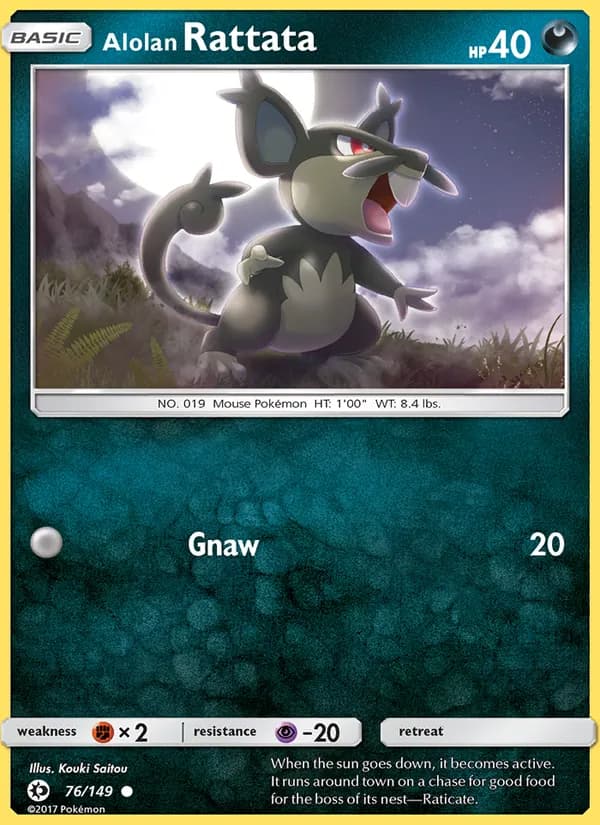 Alolan Rattata — изображение карты