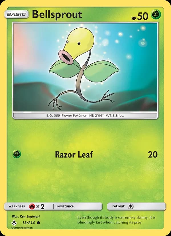 Bellsprout — изображение карты