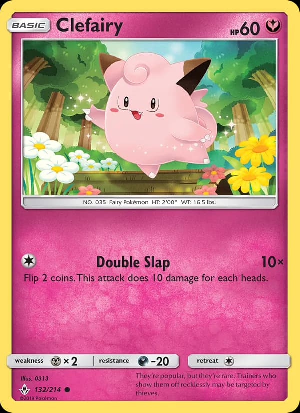 Clefairy — изображение карты