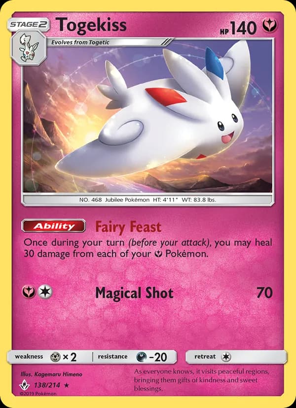 Togekiss — изображение карты
