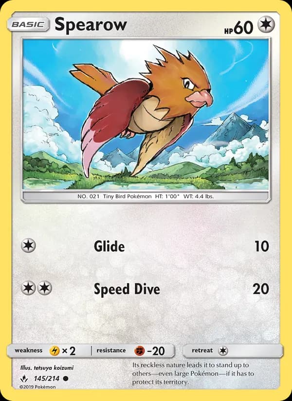 Spearow — изображение карты