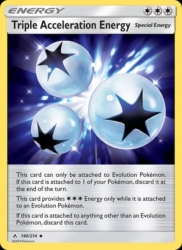 Triple Acceleration Energy — изображение карты