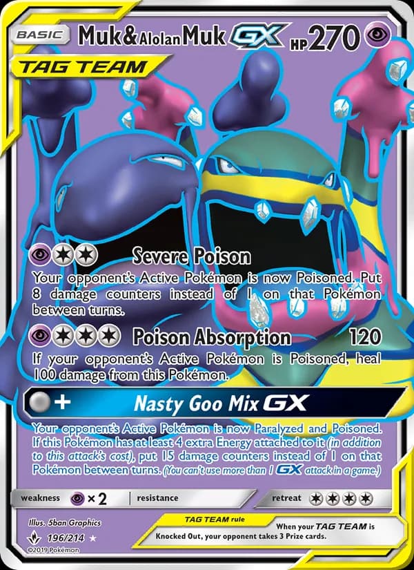 Muk & Alolan Muk GX — изображение карты