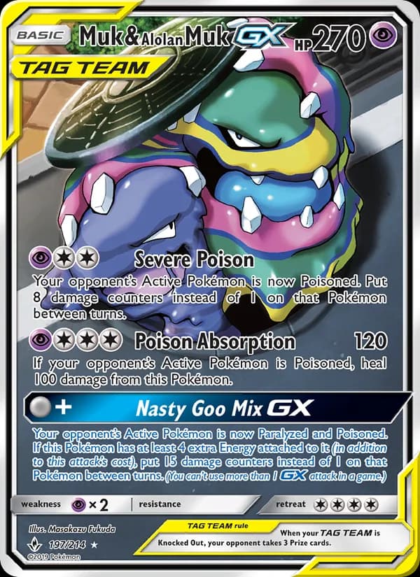 Muk & Alolan Muk GX — изображение карты