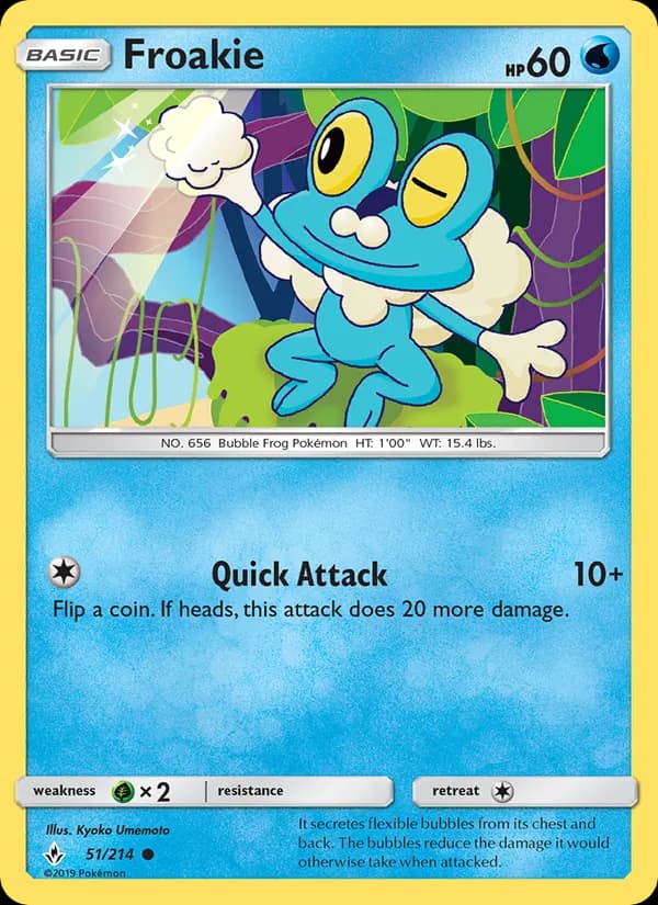 Froakie — изображение карты