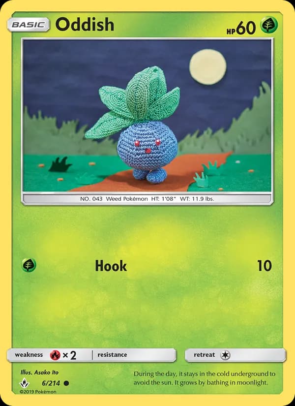 Oddish — изображение карты