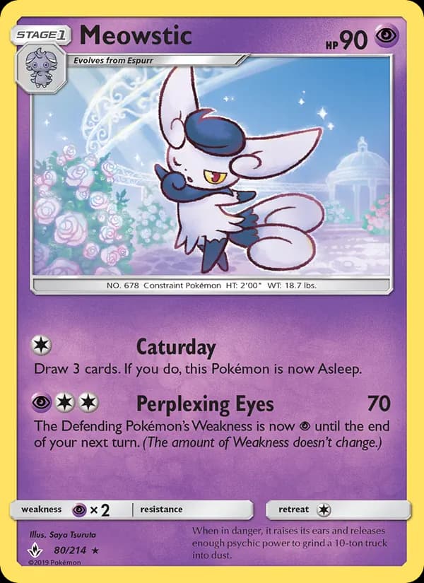 Meowstic — изображение карты