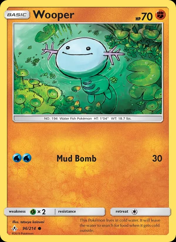 Wooper — изображение карты