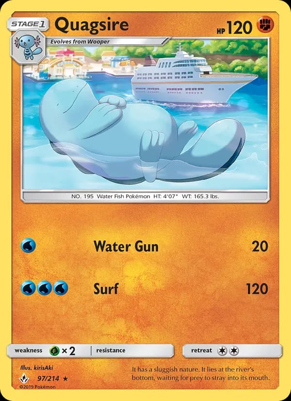 Quagsire — изображение карты