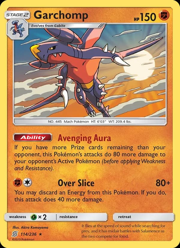Garchomp — изображение карты