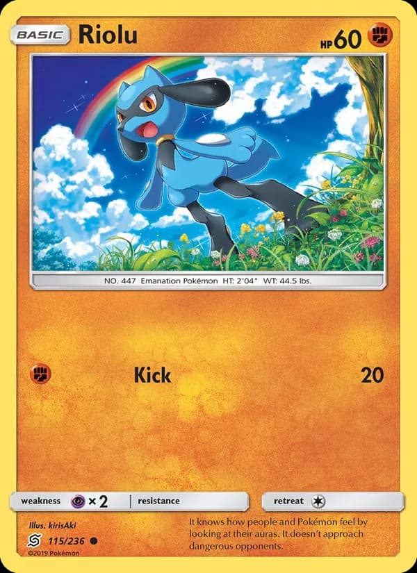 Riolu — изображение карты