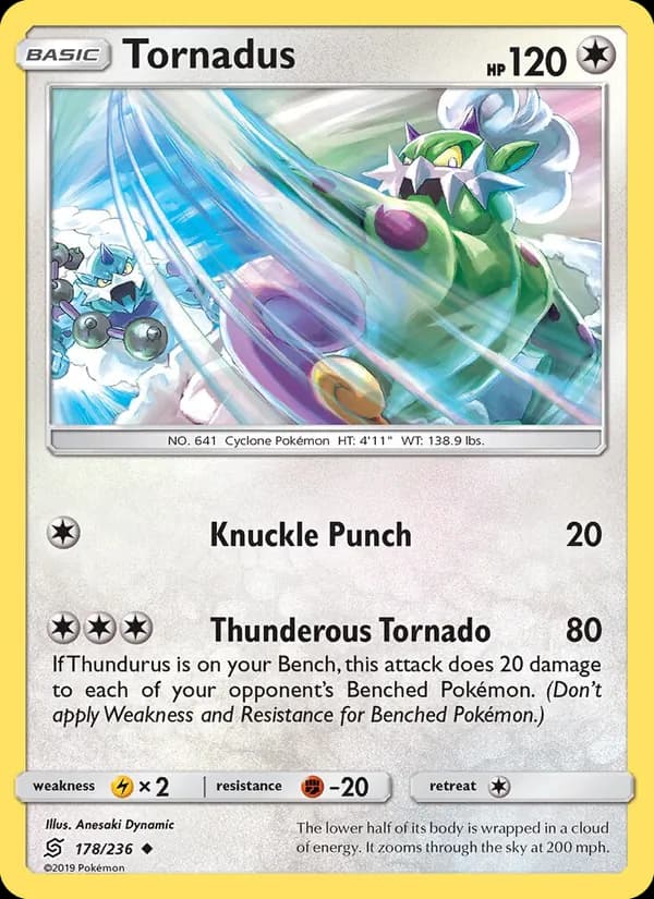 Tornadus — изображение карты