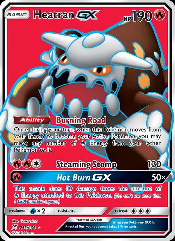 Heatran GX — изображение карты