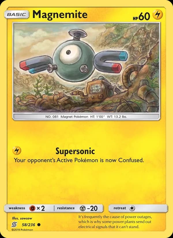 Magnemite — изображение карты