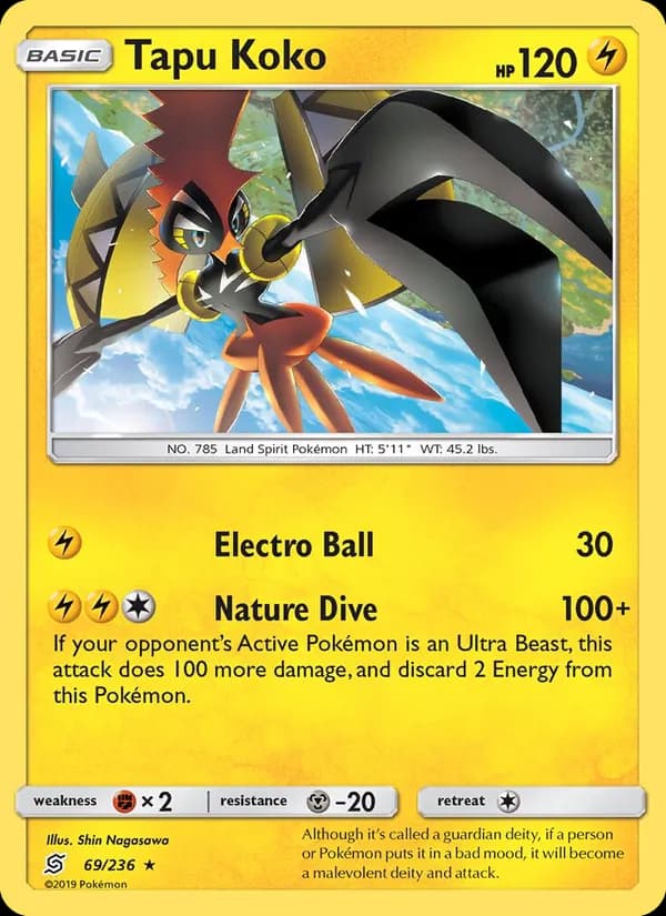 Tapu Koko — изображение карты