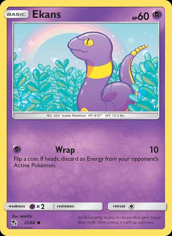 Ekans — изображение карты