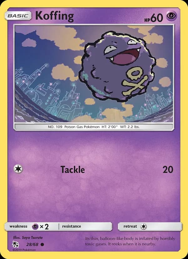 Koffing — изображение карты