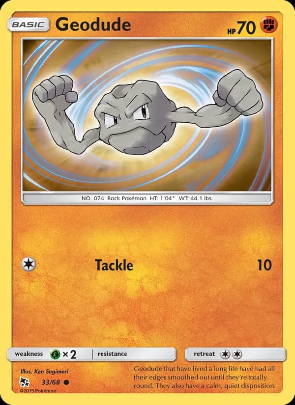 Geodude — изображение карты