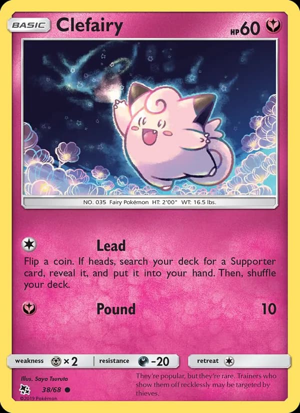 Clefairy — изображение карты