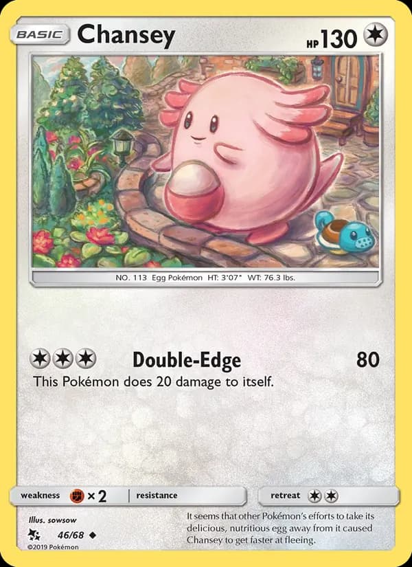 Chansey — изображение карты