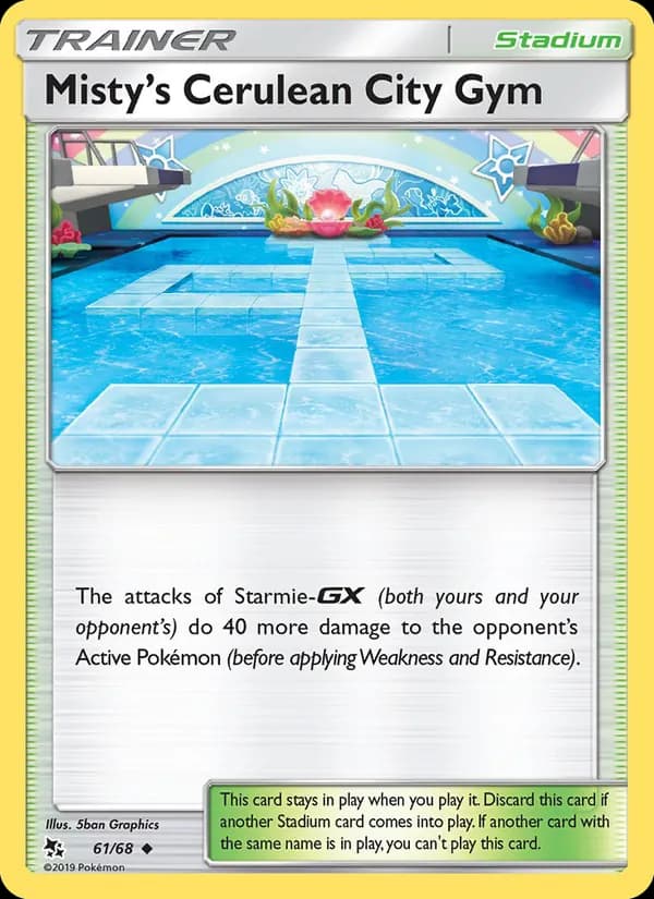 Misty’s Cerulean City Gym — изображение карты