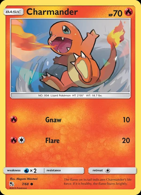 Charmander — изображение карты