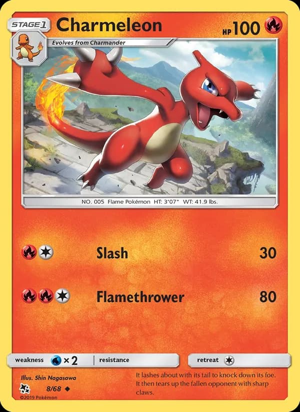 Charmeleon — изображение карты