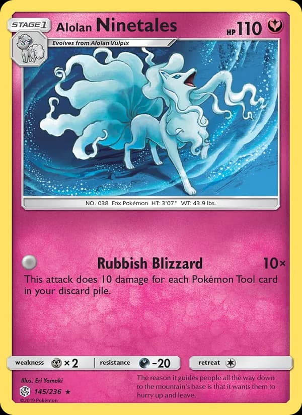 Alolan Ninetales — изображение карты