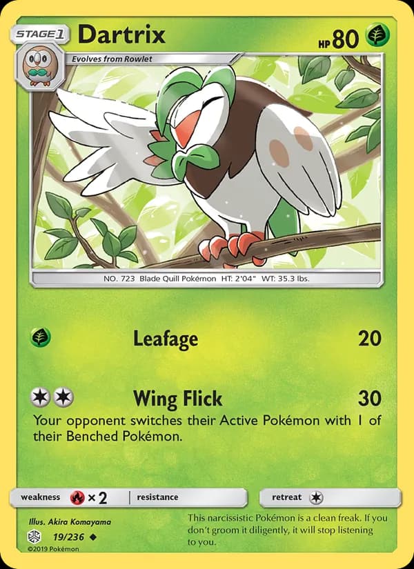 Dartrix — изображение карты