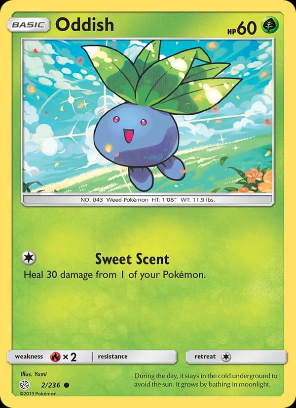 Oddish — изображение карты