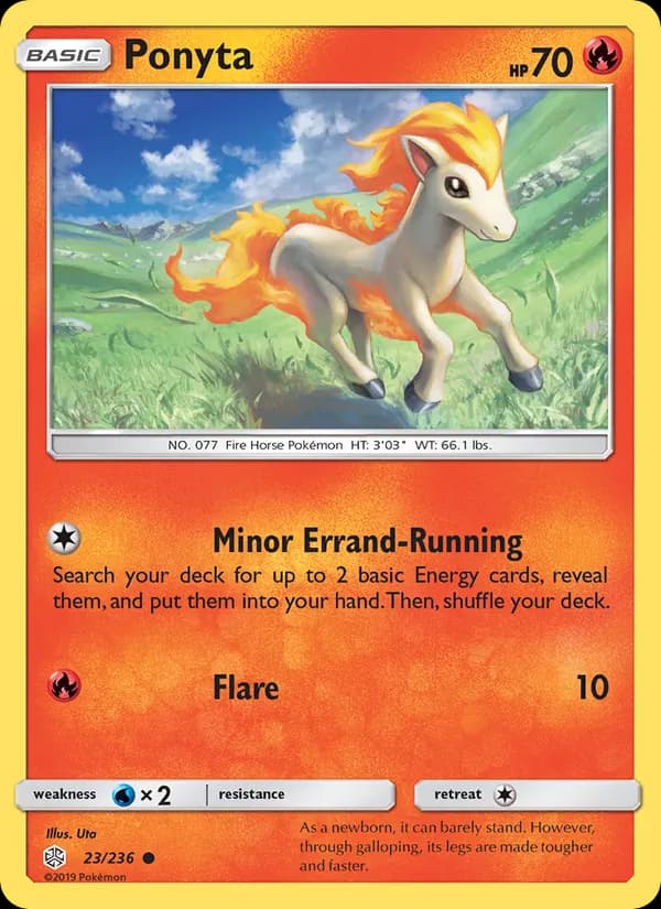 Ponyta — изображение карты